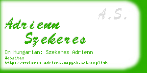 adrienn szekeres business card